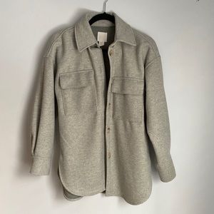 H&M Oversized Shirt Jacket